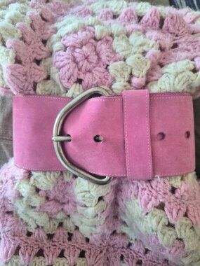 💖 RARE VINTAGE 80s LA DESIGNER STATEMENT BELT 💖